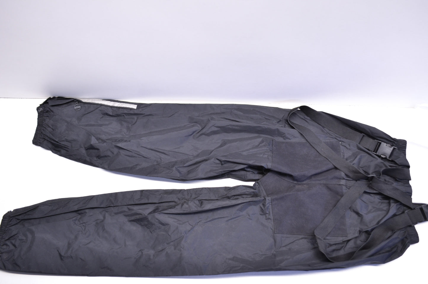 Tourmaster Black Rainsuit Riding Suspender Pants XS