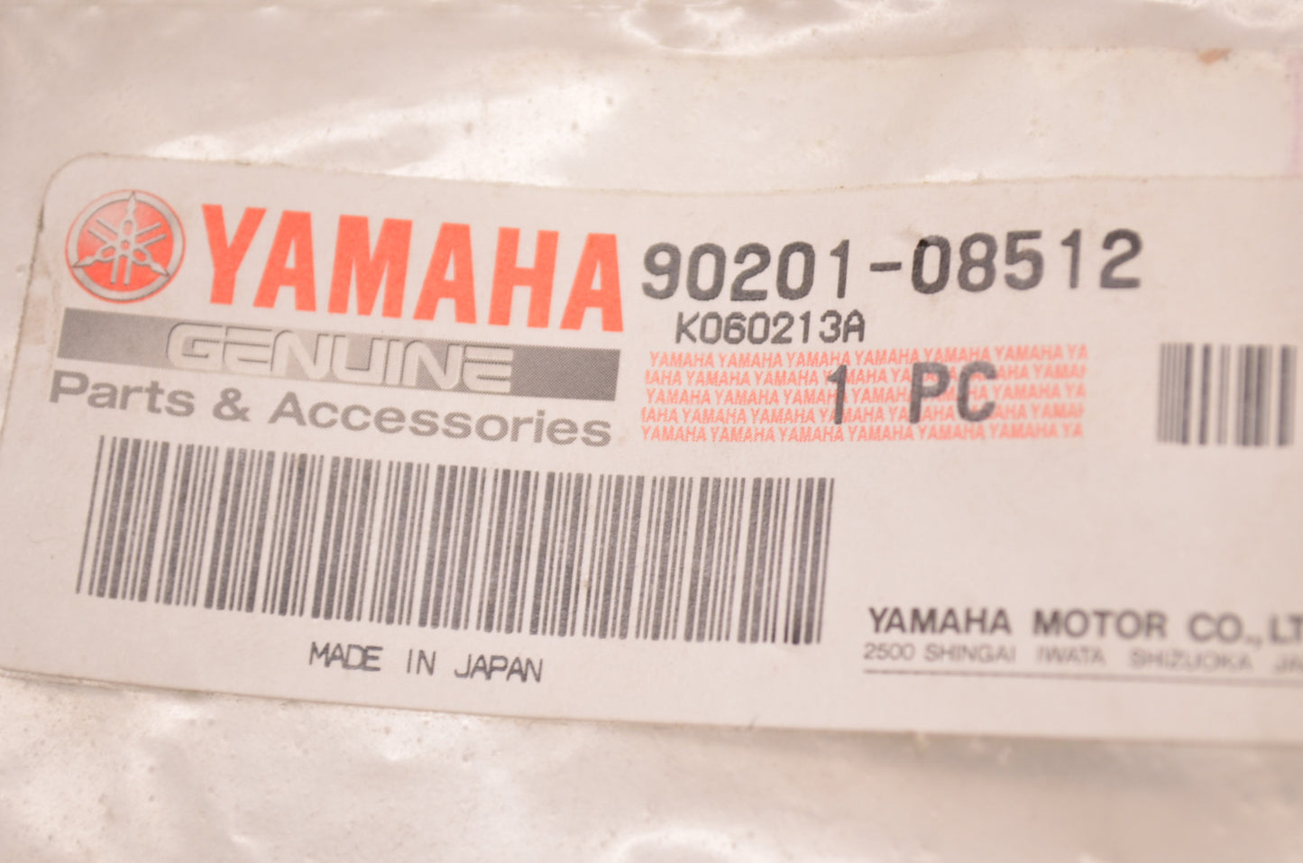 OEM Yamaha 90201-08512-00 Plate Washer