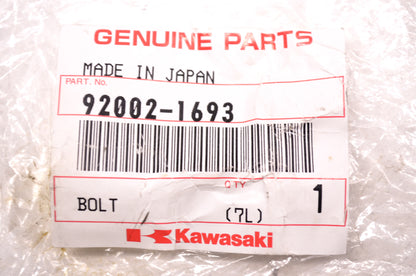 OEM Kawasaki 92002-1693 Bolt NOS