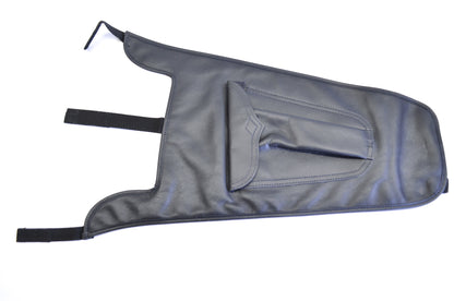 OEM Yamaha ABA-1FK49-11-LH V-Max Plain Leather Tank Cover NOS