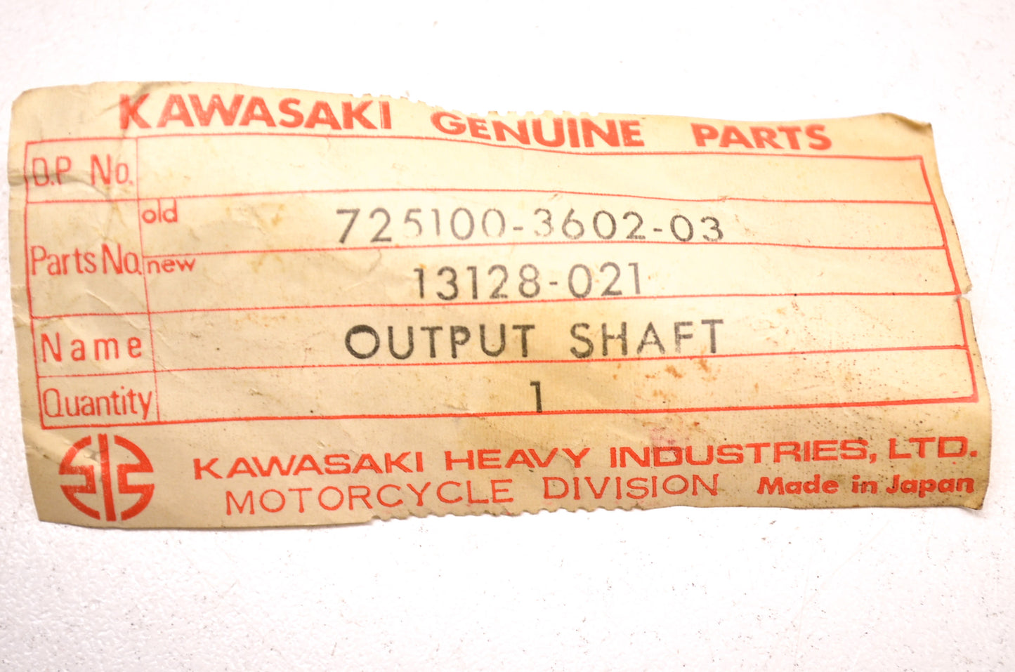 OEM Yamaha 4WM-12153-00-00 Valve Lifter NOS