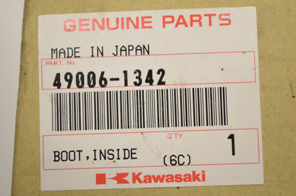 OEM Kawasaki 49006-1342 Inside Boot NOS