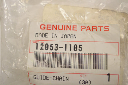 OEM Kawasaki 12053-1105 Rear Inside Chain Guide NOS