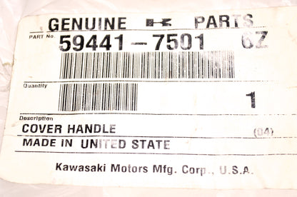New OEM Kawasaki Handlebar Cover 59441-7501 NOS