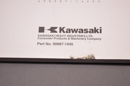 OEM Kawasaki 99987-1445 Owner's Manual EX250J