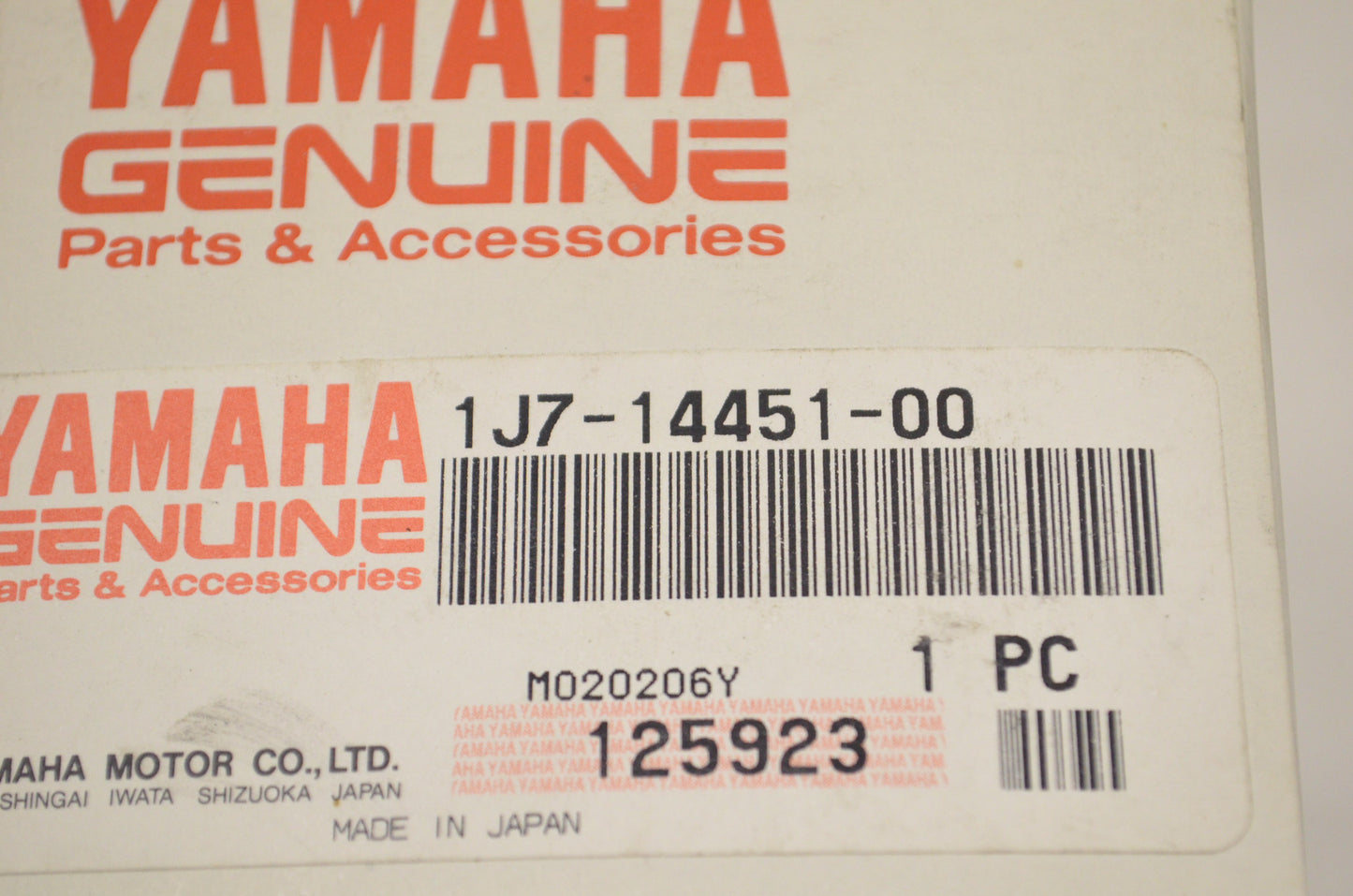 New OEM Yamaha 1J7-14451-00-00 Air Cleaner Element NOS