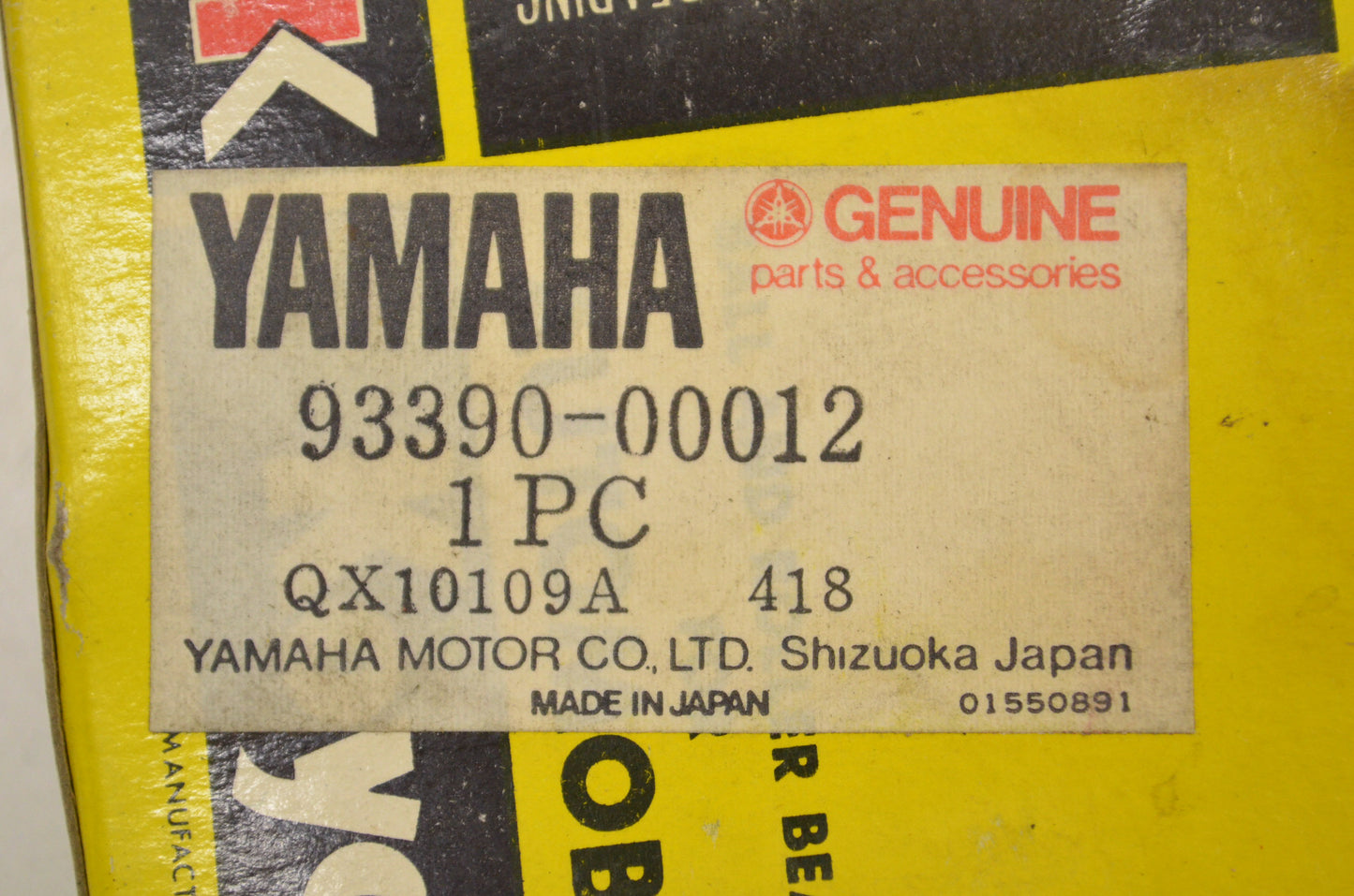Yamaha Ball Bearing NOS