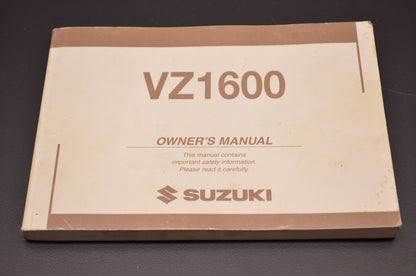 OEM Suzuki 99011-11AB0-03A Owner's Manual VZ1600K4 20