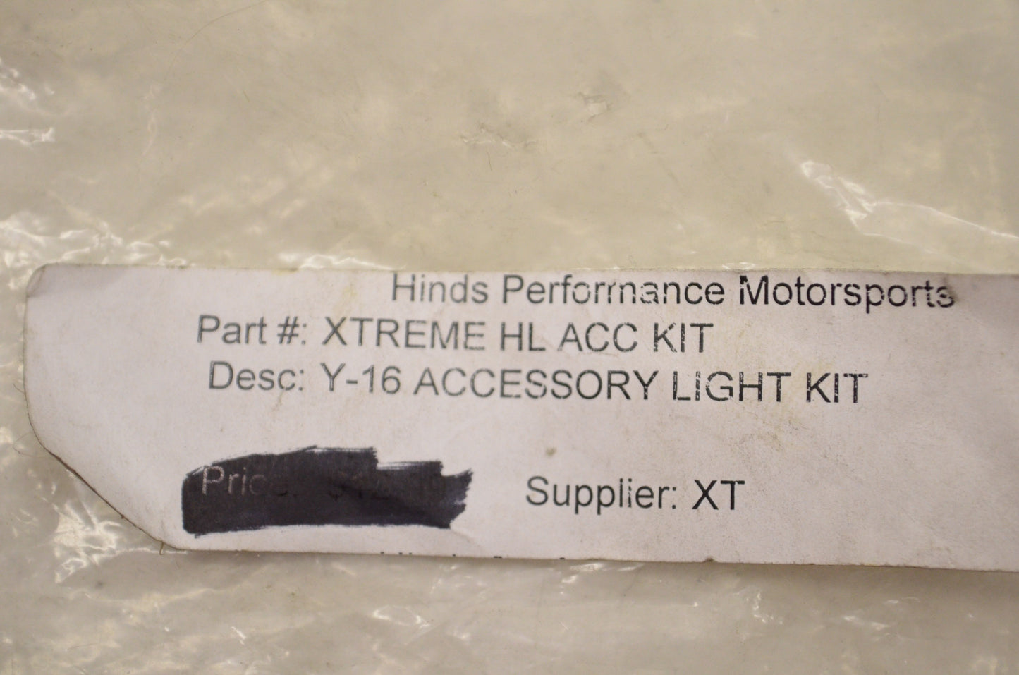 Xtreme XTREME HL ACC KIT REME HL ACC KIT Y-16 Accessory Light Kit NOS