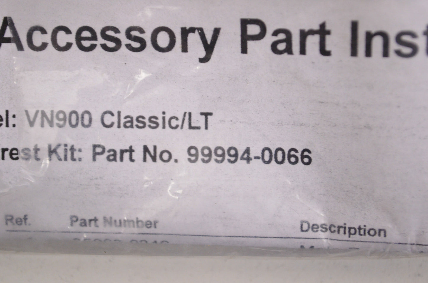 Backrest Collar Kit NOS