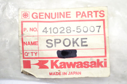 OEM Kawasaki 41028-5007 Rear Outer Spoke Assembly Qty 4 NOS