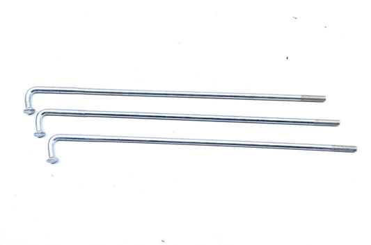 OEM Kawasaki 41030-1017 Right Hand Outer Rear Spoke Qty 3 NOS