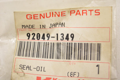 New OEM Kawasaki 92049-1349 Oil Seal NOS