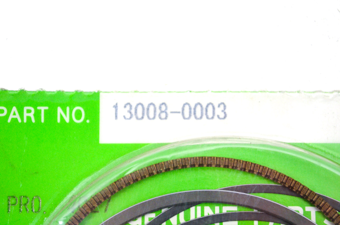 OEM Kawasaki 13008-0003 Piston Ring Set NOS
