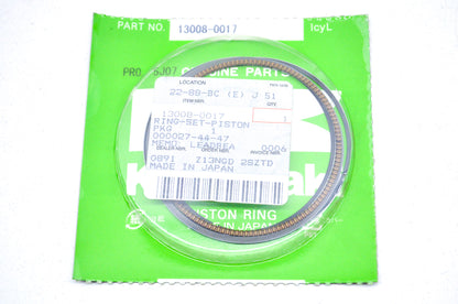 OEM Kawasaki 13008-0017 Piston Ring Set NOS