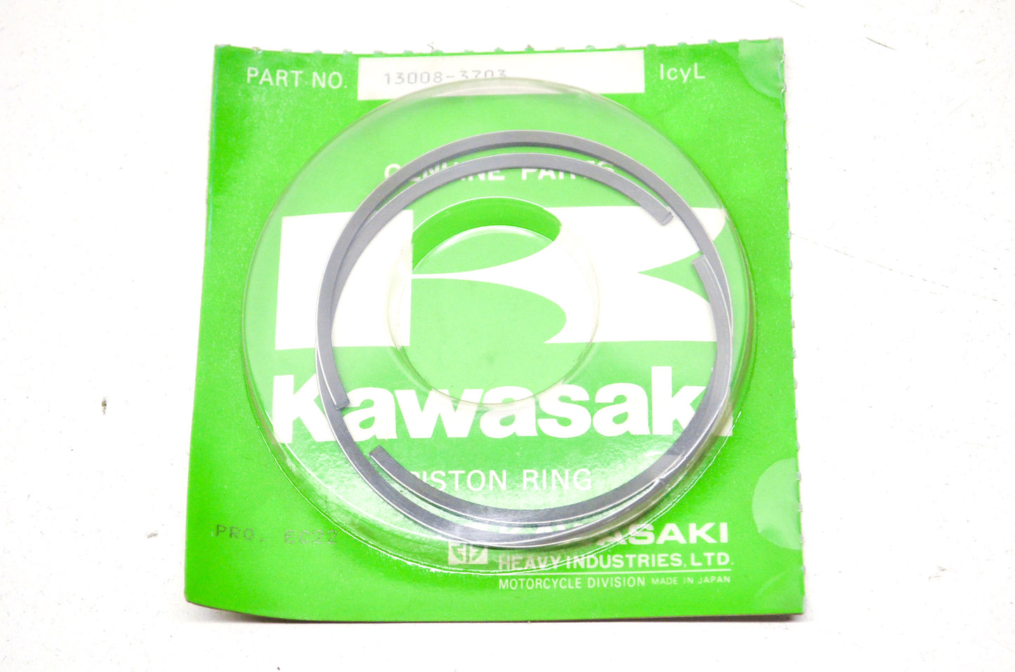 OEM Kawasaki 13008-3703 Piston Ring Set STD NOS