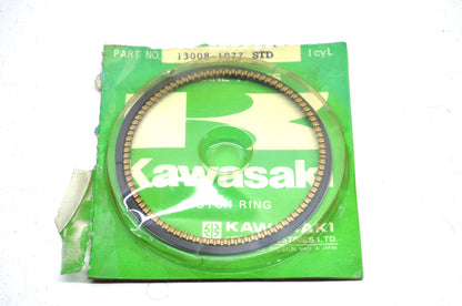 OEM Kawasaki 13008-1077 Piston Ring Set STD NOS
