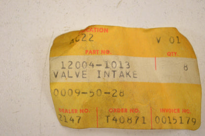 OEM Kawasaki 12004-1013 Intake Valve NOS