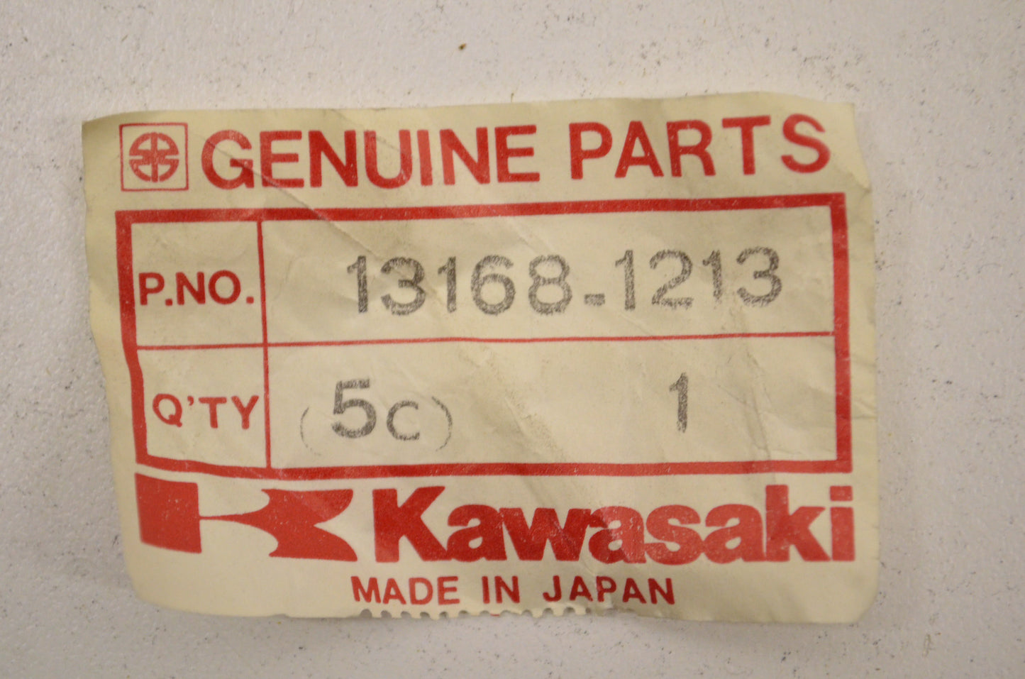 OEM Kawasaki 13168-1213 Change Lever NOS