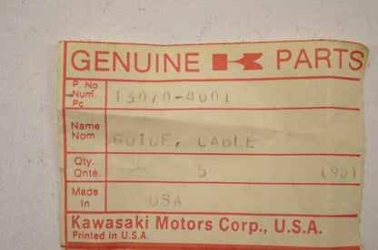 OEM Kawasaki 13070-4001 Head Lamp Cable Guide NOS