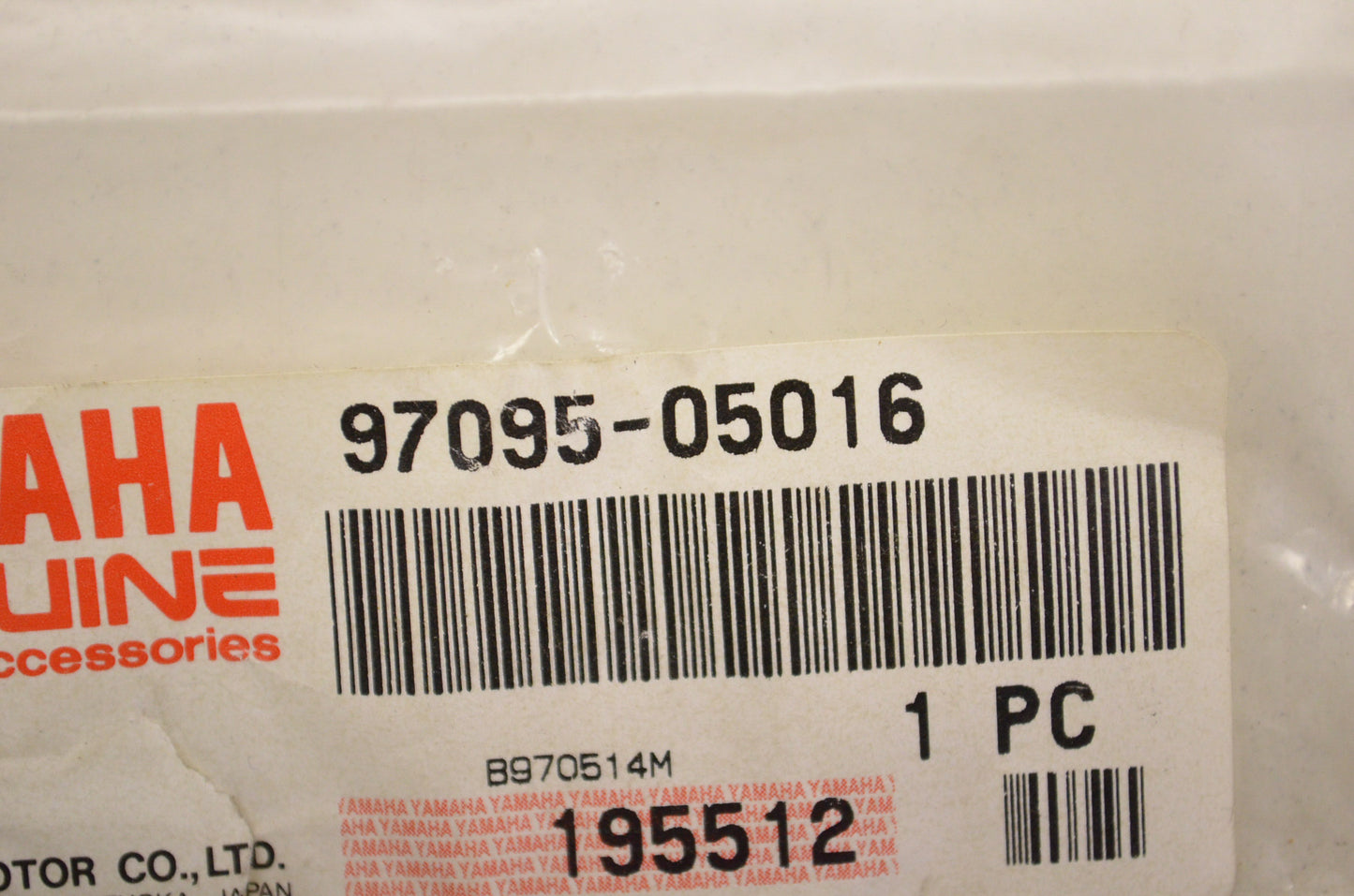 OEM Yamaha 97095-05016-00 Bolt NOS