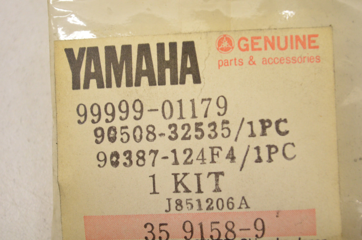 OEM Yamaha 99999-01179-00 Spring W/ Collar NOS