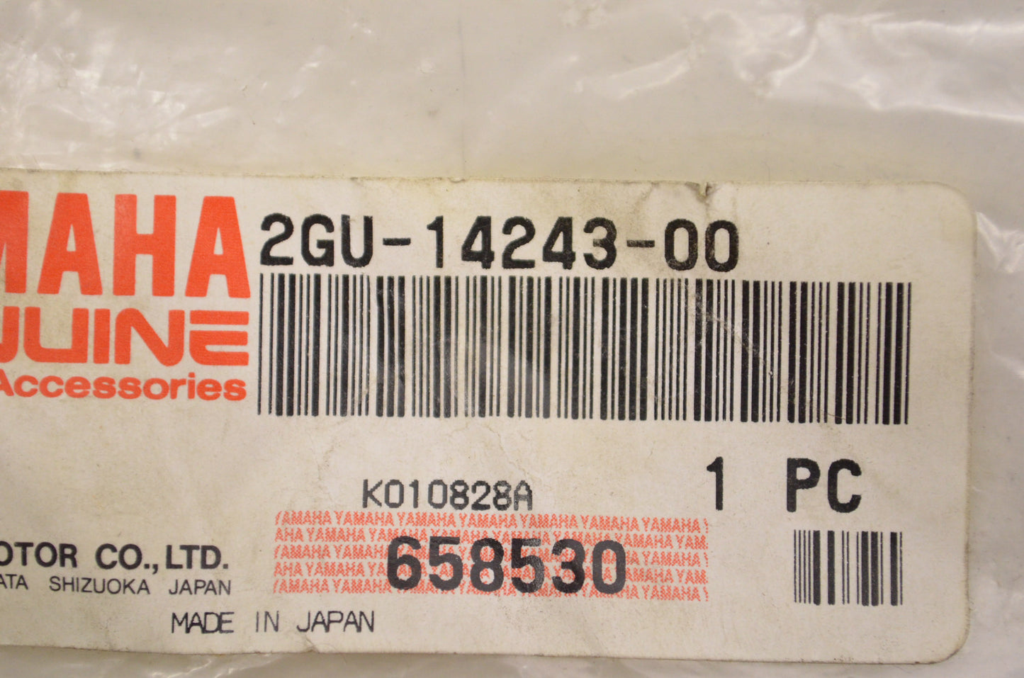 New OEM Yamaha 2GU-14243-00-00 Left Plate NOS