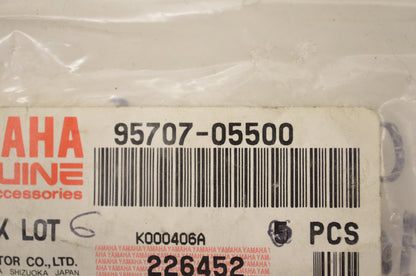 OEM Yamaha 95707-05500-00 Flange Nut Qty 2 NOS