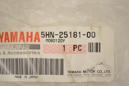 New OEM Yamaha 5HN-25181-00-00 Wheel Axle NOS