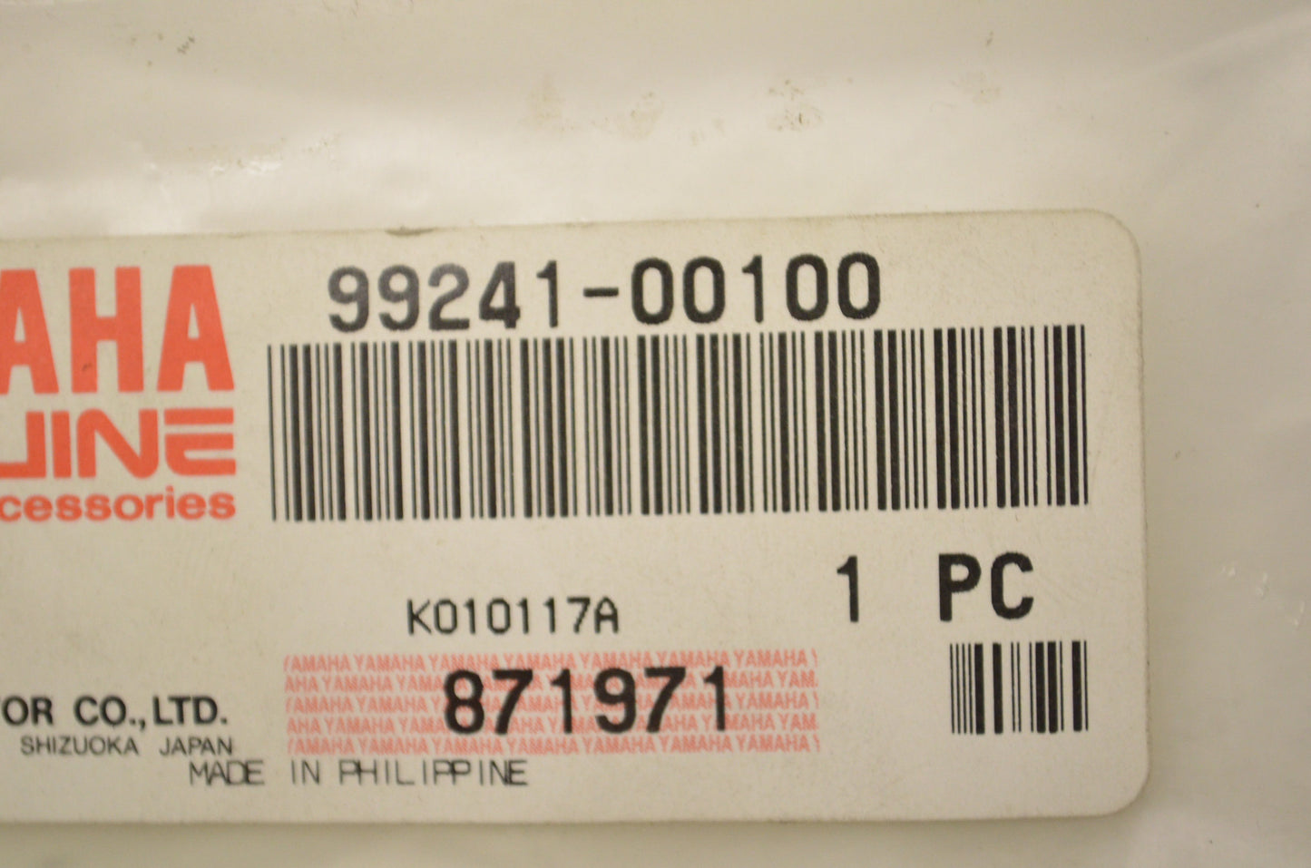 New OEM Yamaha 99241-00100-00 Yamaha Emblem NOS