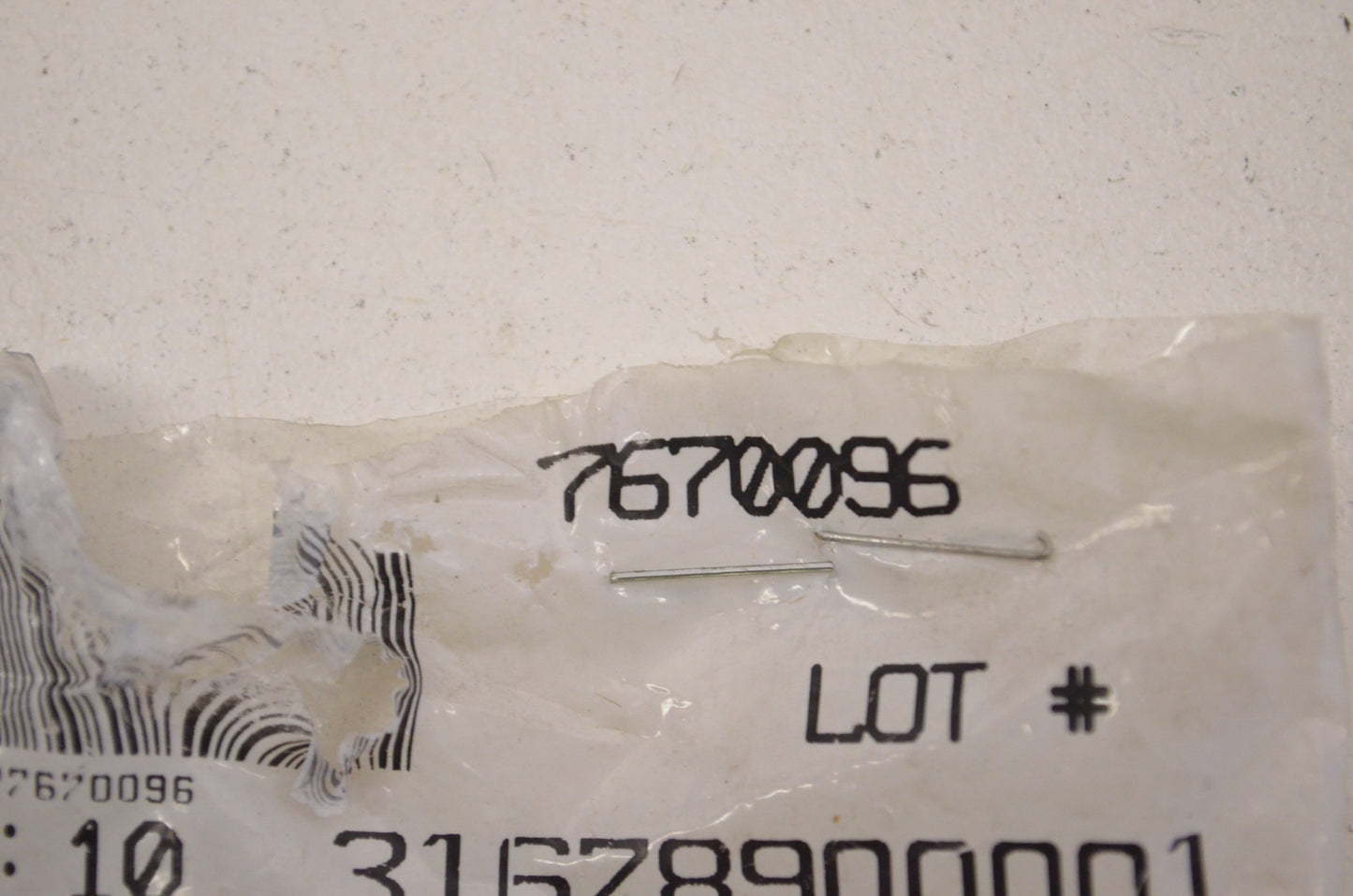 OEM Polaris 7670096 Nut Qty 2 NOS