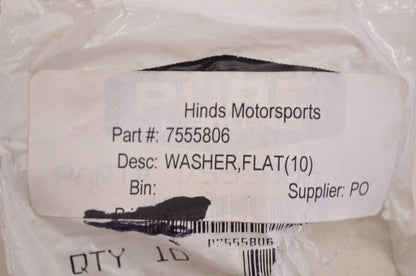 OEM Polaris 7555806 Flat Washer Qty 4 NOS