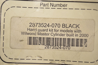 New OEM Polaris Hand Guard Kit Black NOS
