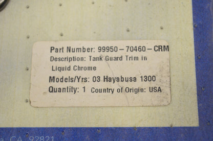 OEM Suzuki 99950-70460 Fuel Tank Trim NOS