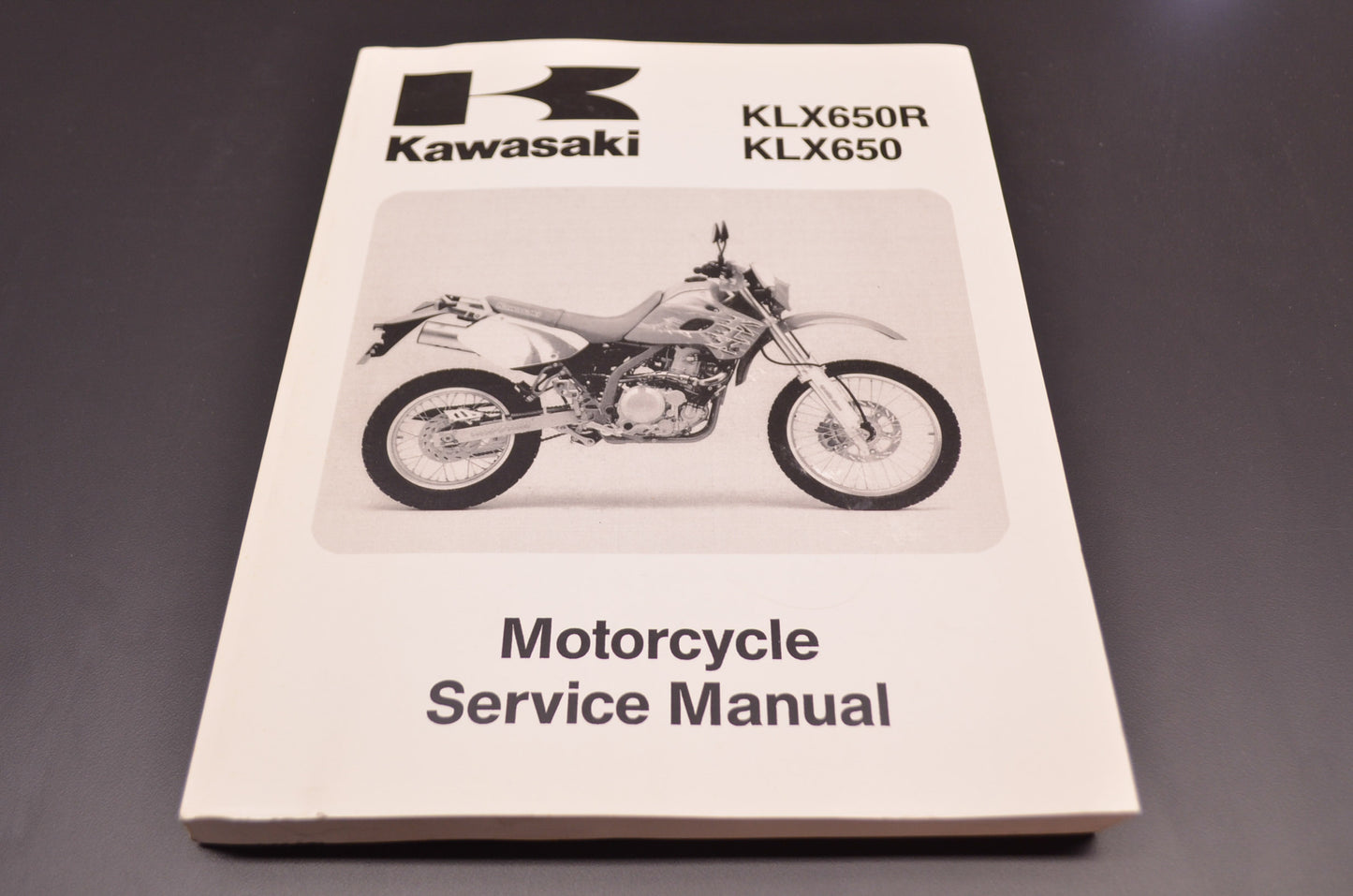 OEM Kawasaki 99924-1162-04 Service Manual KLX650 NOS