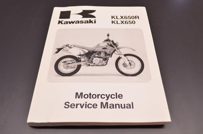 OEM Kawasaki 99924-1162-04 Service Manual KLX650 NOS