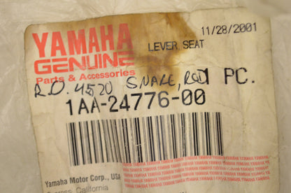 OEM Yamaha 1AA-24776-00-00 Seat Lever NOS