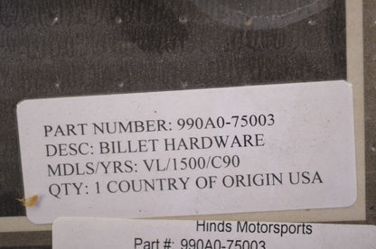 Back Rest Hardware NOS