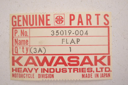 Rubber Front Fender Flap NOS