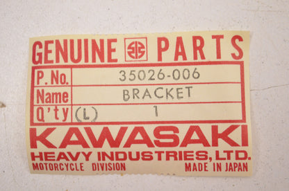 OEM Kawasaki 35026-006 Rear Fender Bracket NOS