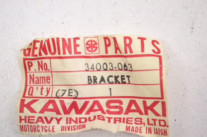 OEM Kawasaki 34003-1259 Front Left Hand Step Holder NOS