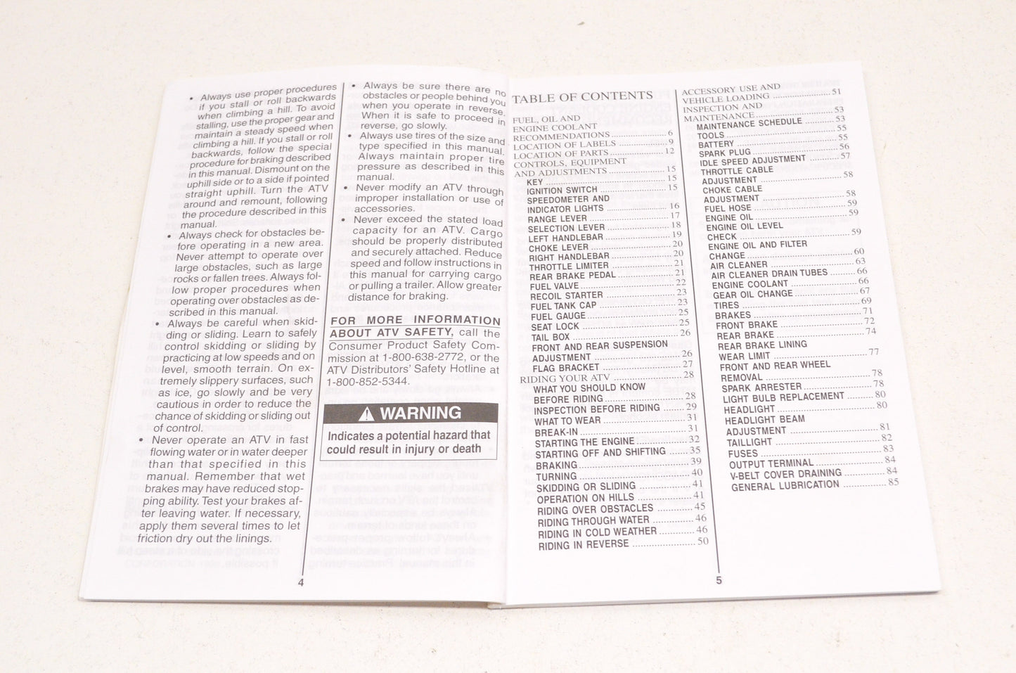 OEM Suzuki 99011-09F60-03A Owner's Manual LT-A500FY 2 NOS