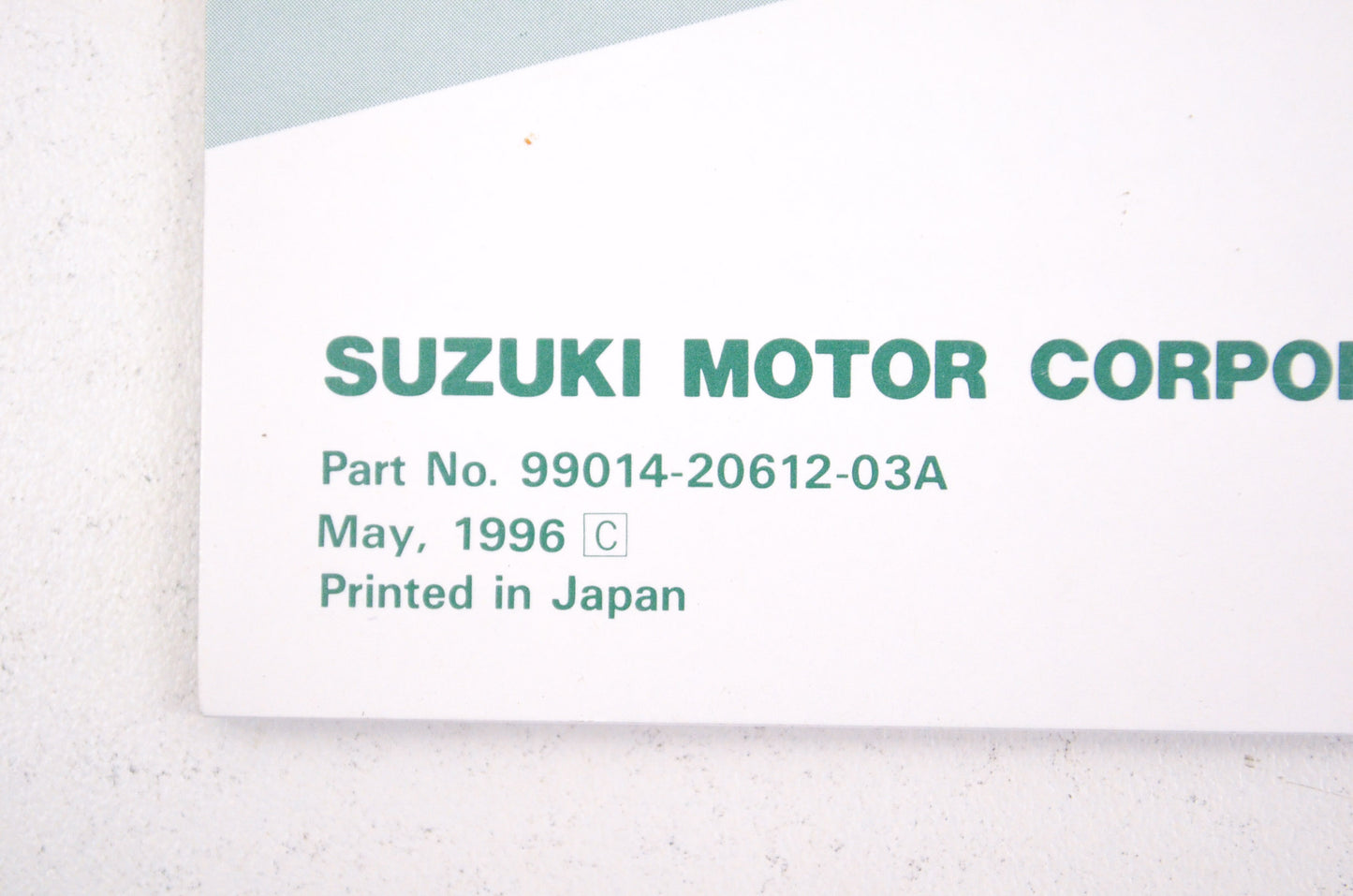 OEM Suzuki 99014-20612-03A ATV Tips & Practice Guide NOS