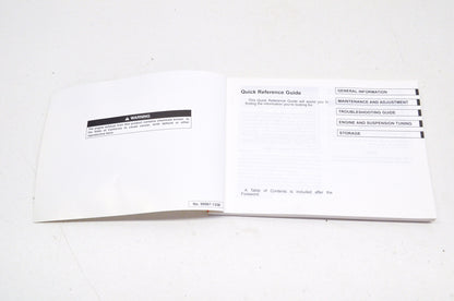 OEM Suzuki 99011-11AA2-03A Owner's Manual RM-Z250K6 2 NOS