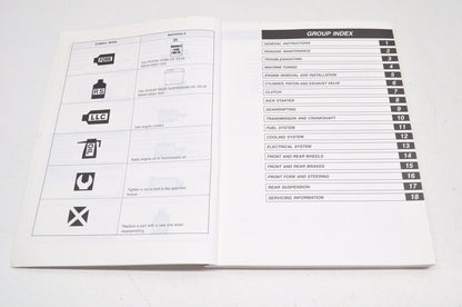 OEM Suzuki 99011-02B82-03A Owner's & Service Manual RM85/LK7 NOS