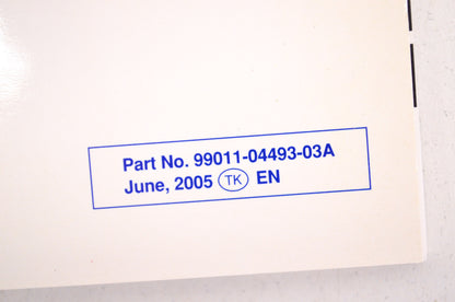 OEM Suzuki 99011-04493-03A Owner's Manual JR50K6 2006 NOS