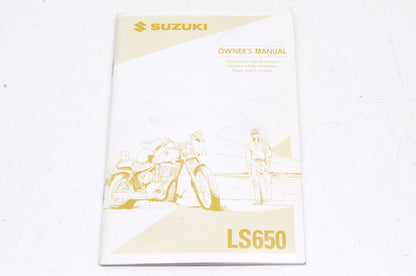 OEM Suzuki 99011-24C50-03A Owner's Manual