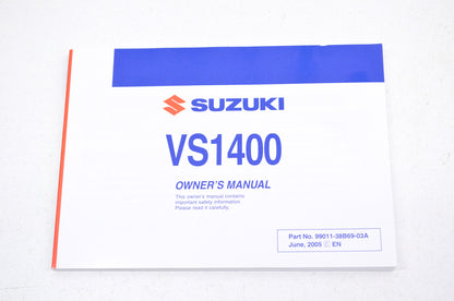 OEM Suzuki 99011-38B69-03A Owner's Manual VS1400K6 20 NOS