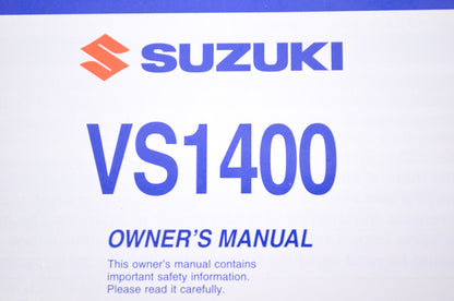 OEM Suzuki 99011-38B69-03A Owner's Manual VS1400K6 20 NOS
