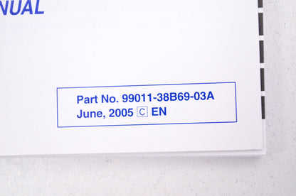 OEM Suzuki 99011-38B69-03A Owner's Manual VS1400K6 20 NOS